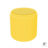 Mini Caixa de Som Bluetooth InPods LittleFUN Portátil USB  Amarelo