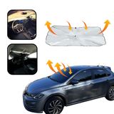 Quebra Sol Para Brisa Carro Protetor Solar Guarda Universal