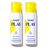 Protetor Solar Supergoop! Mousse Corporal Play Spf 50 90ml, Pacote Com 2