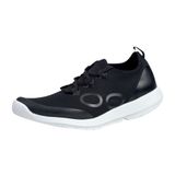 Sapato De Recuperação Oofos Oomg Sport Ls Branco E Preto Masculino Tamanho 9