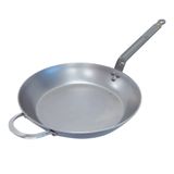 Fry Pan De Buyer Mineral B Em Aço Carbono De 36 Cm De Diâmetro