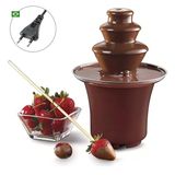 Mini Máquina Fonte Cascata De Chocolate Fondue Elétrica 127v