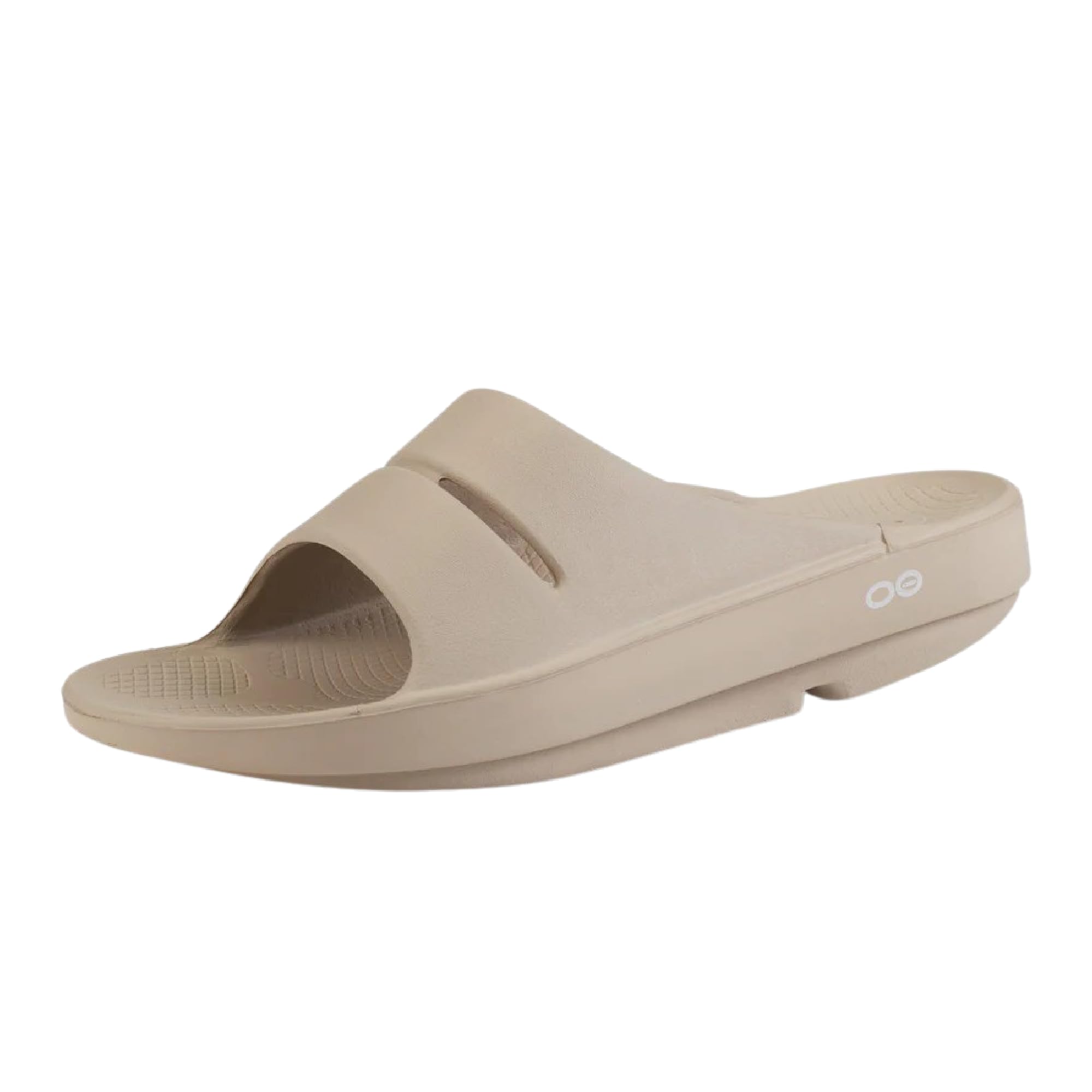 Sapatos Oofos Ooahh Recovery Slide Nomad Beige Tamanho 10w/8m