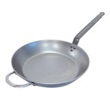 Fry Pan De Buyer Mineral B Em Aço Carbono De 31 Cm De Diâmetro