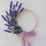 4 Lavandas Florais Artificial Em Buquês - Perfeita Para Arranjos Florais E Decoração De Ambientes