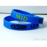 Pulseira Silicone Mid League Of Legends Lol