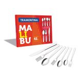Faqueiro Malibu 42 Peças Em Aço Inox Tramontina