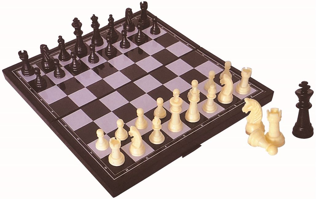 Jogo tabuleiro de xadrez magnetico 33x33cm dobrável - Chess - Jogo de  Dominó, Dama e Xadrez - Magazine Luiza
