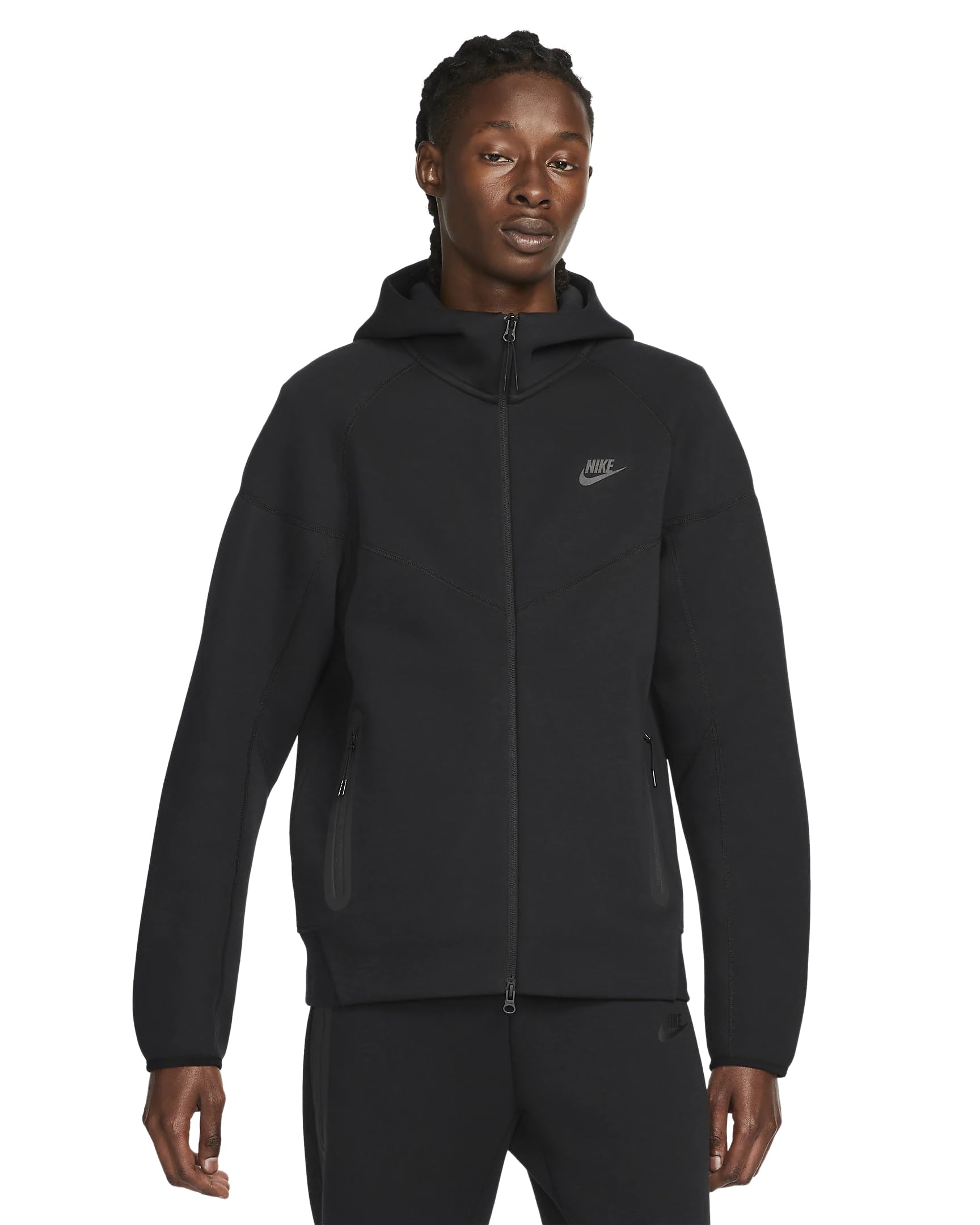 Moletom Com Capuz Nike Sportswear Tech Fleece Windrunner Com Zíper