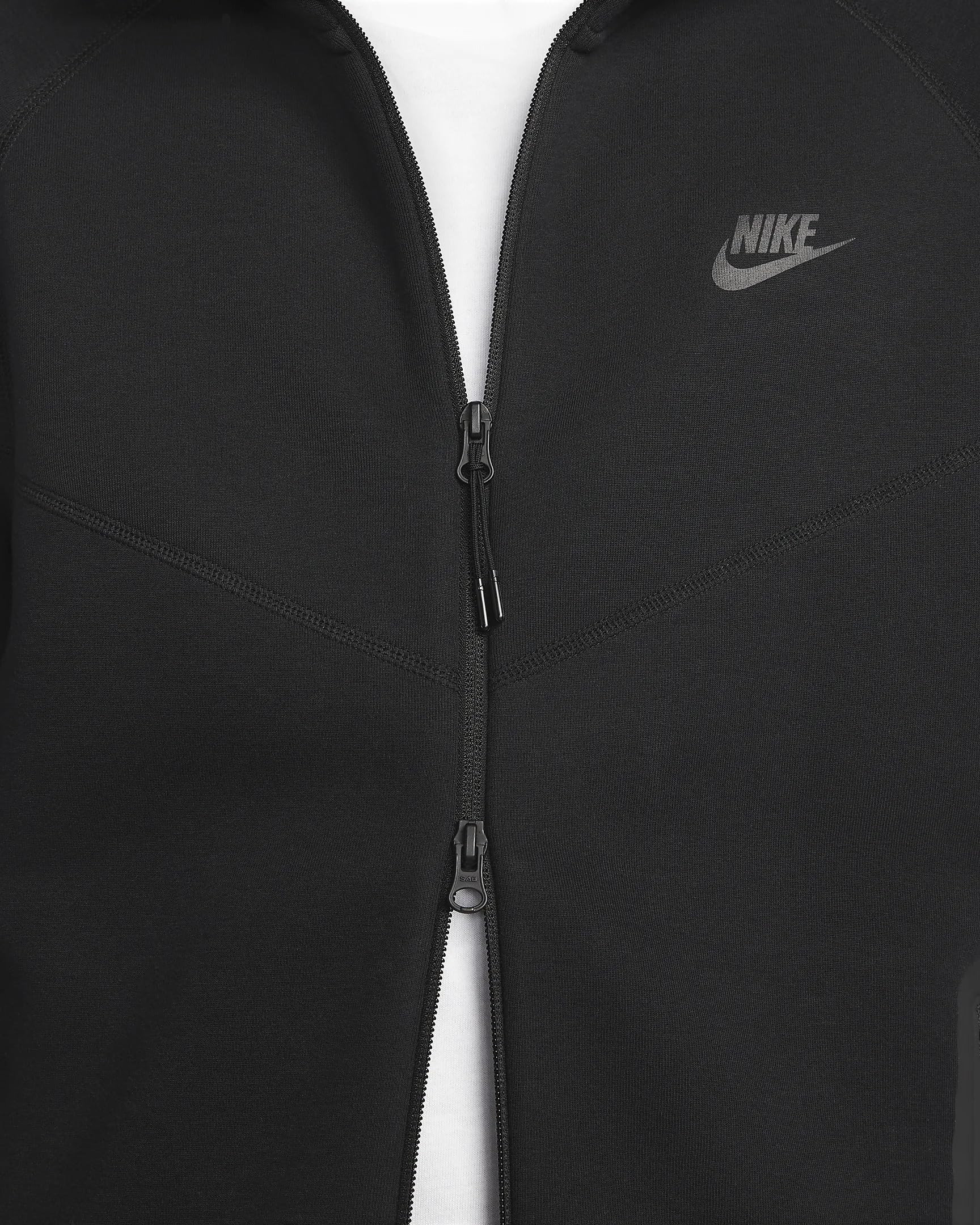 Moletom Com Capuz Nike Sportswear Tech Fleece Windrunner Com Zíper