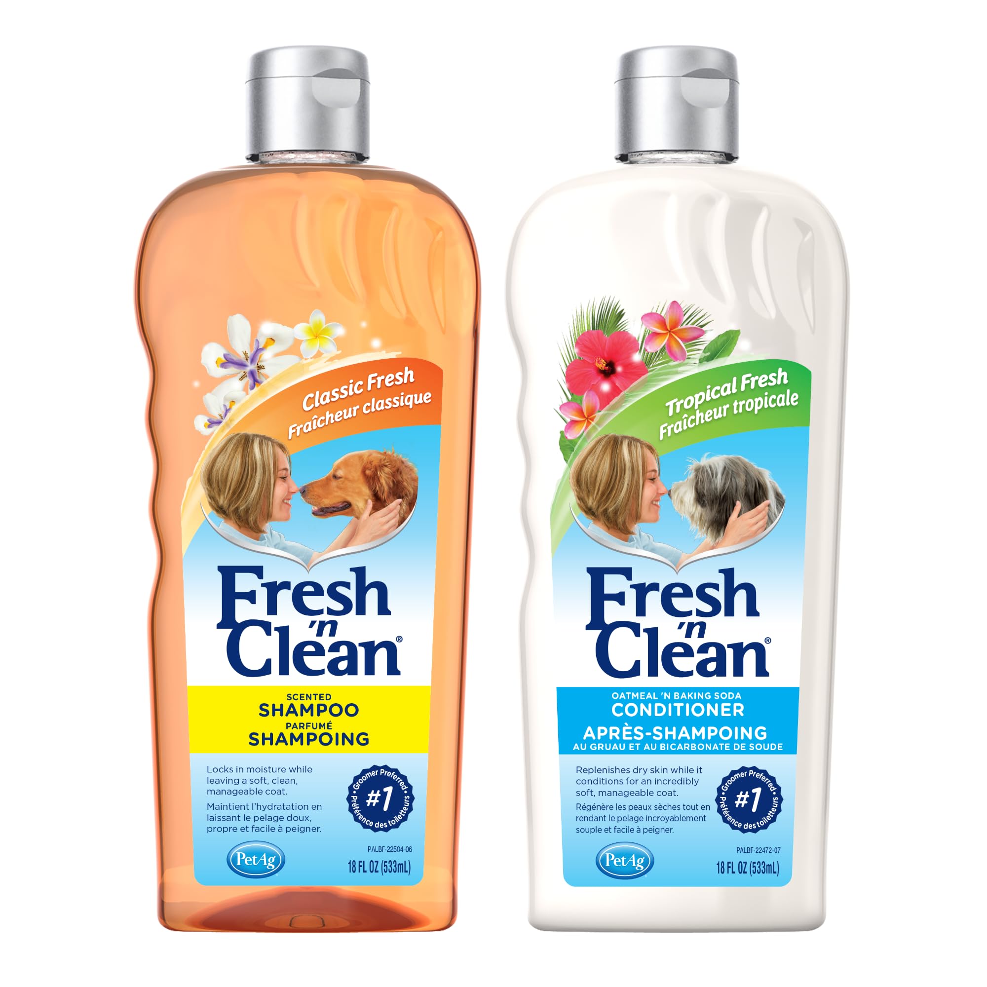 Pacote De Shampoo E Condicionador Petag Fresh 'n Clean 532ml