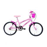 Bicicleta Aro 20 Mtb Girl Infantil Tridal - Rosa