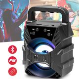 Caixa De Som Bluetooth Amplificada Portátil Com Rádio Fm Usb Pc Tvs Mp3 Mp4 Tablets Pendrive P2 Sd Kts-1057 - Aturn Shop