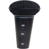 Microfone Com Fio Profissional Sm58 P4 Bk Preto Fosco...