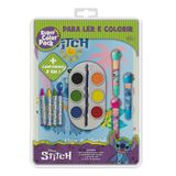 Livro Infantil Disney Super Color Pack - Stitch