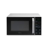 Micro-ondas 27l Branco Porta Preta Smartplate Midea Mxsa27p2 - 220v