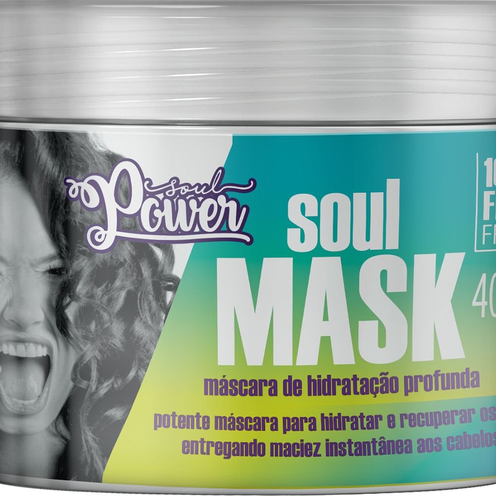 Mascara de Hidratação Profunda Soul Mask Power 400g