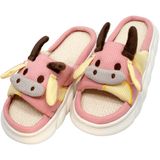 Pantufas Chinelo Sapatos De Inverno Vaquinha Pelúcia Macio
