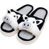 Pantufas Sapatos Chinelo De Inverno Porquinho Pelúcia Macio