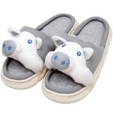 Pantufas Sapatos Chinelo De Inverno Porquinho Pelúcia Macio