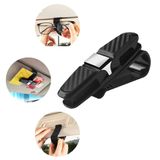 Porta Óculos Para Carro Suporte Prático Quebra Sol Veicular