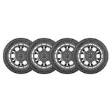 Kit 4 Pneus 265 60R18 Wrangler Fortitude Ht Goodyear HT 110H SL
