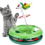 Brinquedo Interativo Para Gatos Pets Colorido Bolinha Guizo