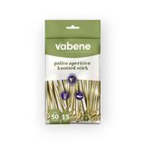 Palito Bambu Aperitivo Knotted Stick 15cm Com 50un - Vabene