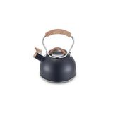Chaleira Linha Inox 2,0lt Preta Indução 1218 Mta