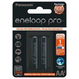 Pilha Recarregavel Eneloop Pro 2550ma Aa Blister Com 2...