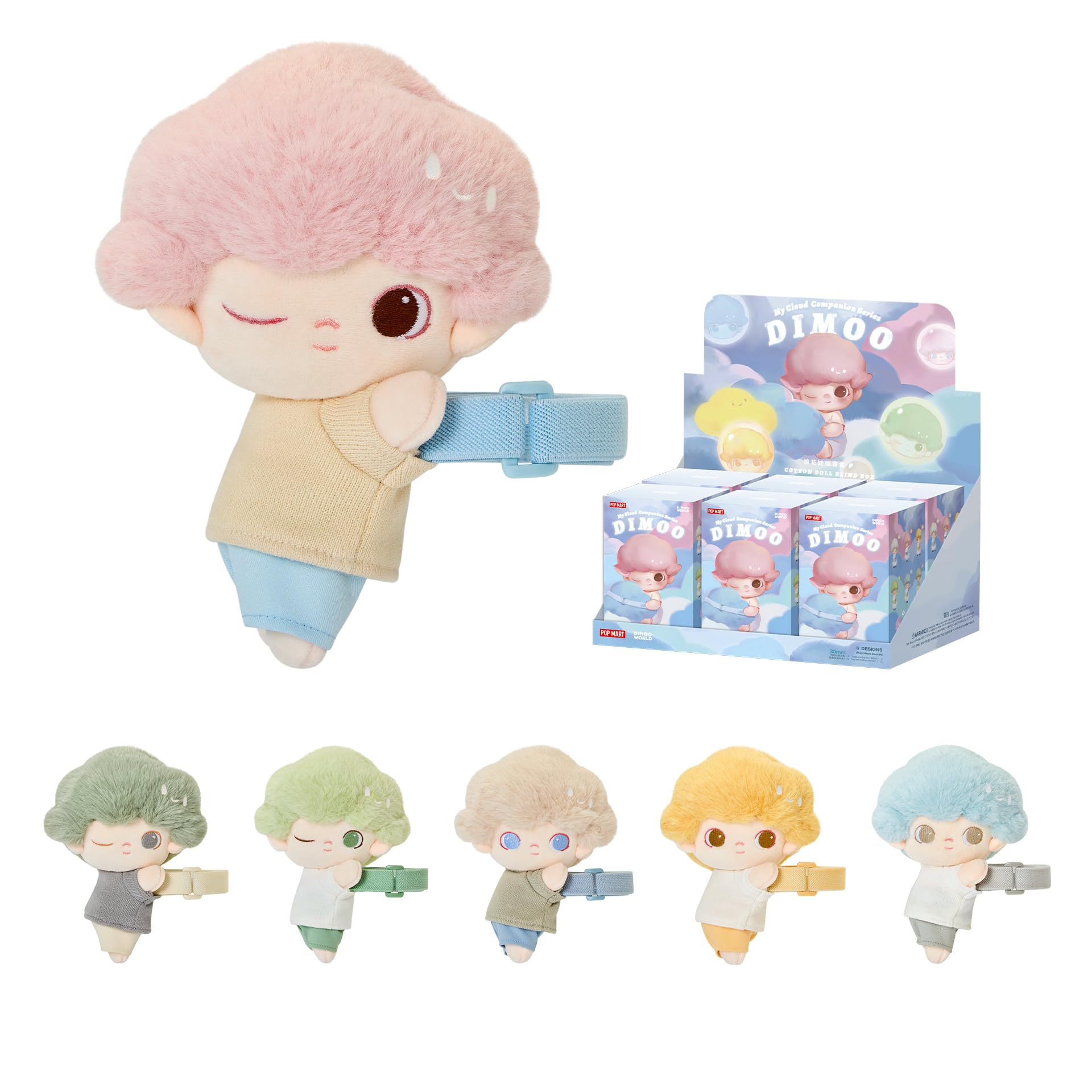 Blind Box Figures Pop Mart Dimoo My Cloud Companion
