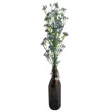 9 Galhos De Flores Artificiais Decoração Com Mosquitinho Colorido Ideal Para Confecção De Convites