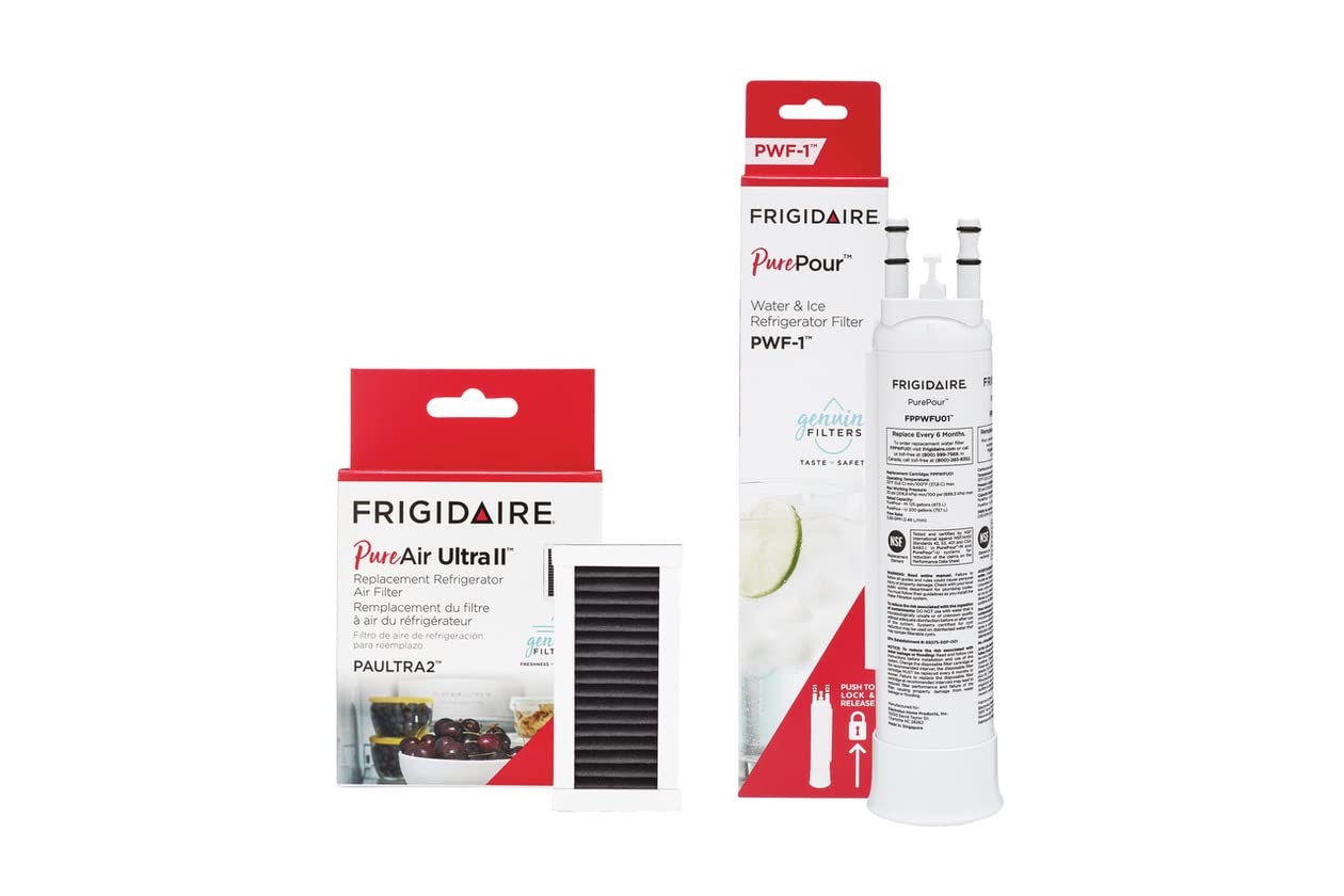 Kit Combinado De Filtro De Água E Ar Frigidaire Purepour Pwf-1