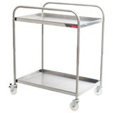 Carrinho De Serviço Imeca Inox 2 Planos 53x80cm Imeca-6365