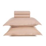 Jogo Cama Queen 4 Pcs Algodão 200 Fios Tom Rose Karsten