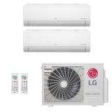 Ar Condicionado Multi Split Inverter Lg 18 000 2x Evap Hw 9 000 Quente Frio 220v