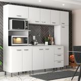 Cozinha Modulada 4 Peças Sem Tampo Ipanema Evidência Móveis