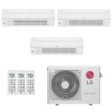 Ar Condicionado Multi Split Inverter Lg 21 000 2x Evap Cassete 1 Via 9 000 1x Evap Cassete 1 Via 12 000 Quente Frio 220v