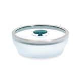 Prato De Microondas Anyday Cookware, Vidro Sem Plástico, 2 Peças