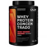 Whey Concentrado Dux Pote 900g Sabor Chocolate Branco