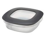 Recipiente De Armazenamento De Alimentos Rubbermaid Premier 3l Cinza Sem Bpa