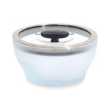 Prato De Microondas Anyday Cookware, Vidro Sem Plástico, 400 Ml, Preto