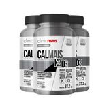 Kit 3 Calmais K2+d3 Clinicmais 60 Cápsulas
