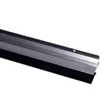 Veda Porta Em Alumínio Com Borracha Reisam - 80cm - Anodizado Incolor