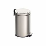 Lixeira Inox Polido Com Pedal 20 Lt Linha Brasil Tramontina