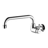 Torneira Para Cozinha De Parede Bica Móvel U Bric Cromada 1164 F31