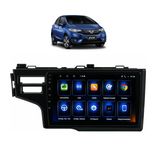 Kit Multimídia New Fit Ex Exl 2015 / 2018 Android 9 Pol Carplay Gps 2/32gb - 915br Roadstar