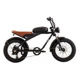 Bicicleta Elétrica Street Go S14 Aro 20 750w 960wh Preto Preto