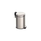 Lixeira Inox Polido Com Pedal 3 Lt Linha Brasil Tramontina