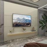 Painel Para Tv Até 85 Polegadas Com Led 100 Mdf Royal Gelius